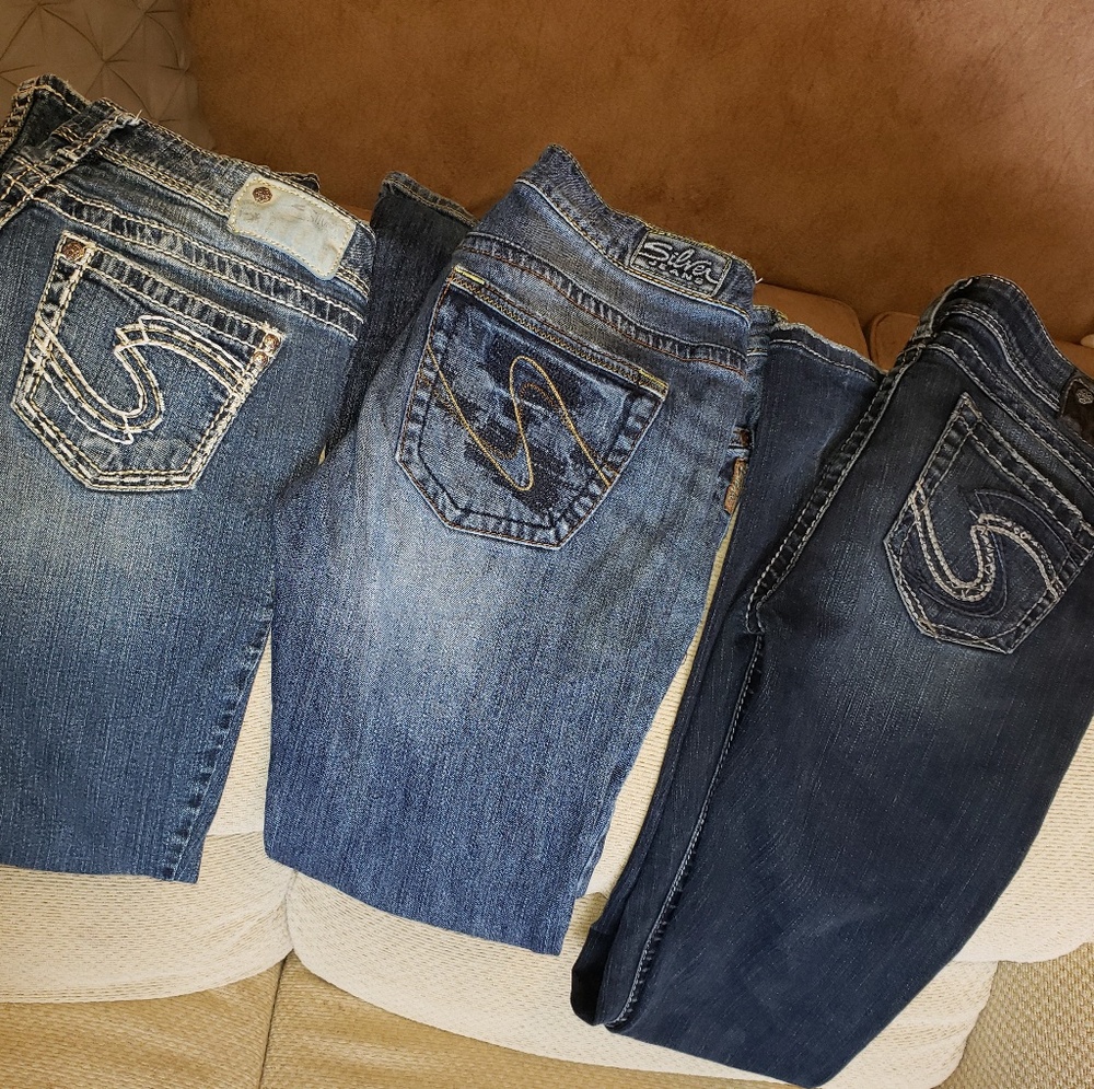 All 3 together!! Silver Jean Co.